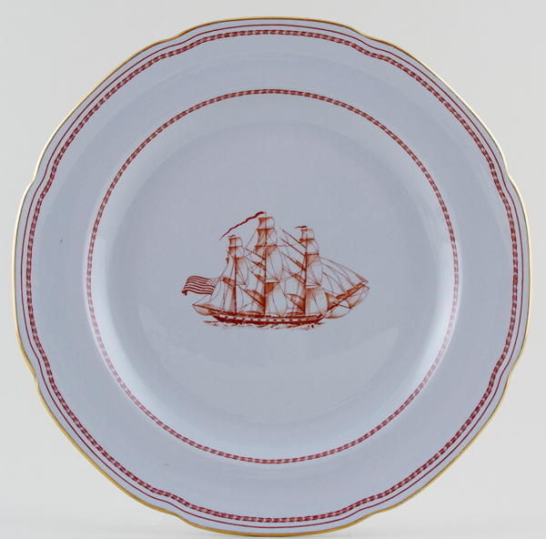 Plate Ship Grand Turk c1970s